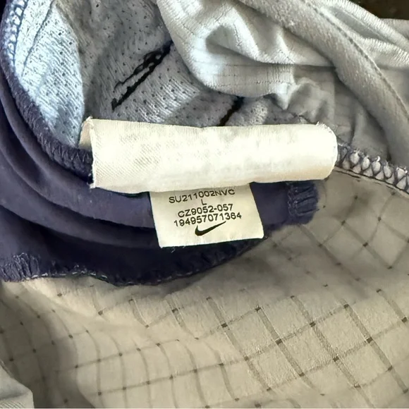 Nike Men's Trail Athletic Purple and Gray Shorts - Picture 3 of 3